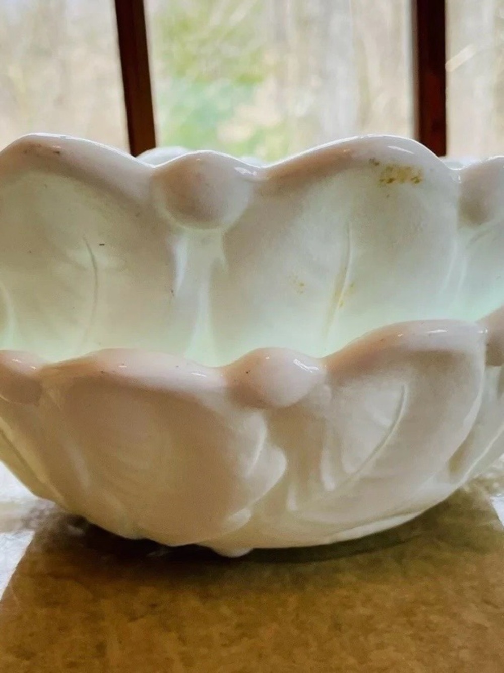 White Decorative Ceramic Bowls set/2
Indiana  glass